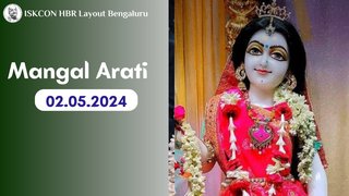 Mangal Arati || ISKCON Temple Bengaluru || 02.05.2024 ||