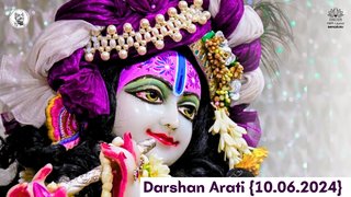 Darshan Arati || ISKCON Temple Bengaluru || 10/6/24