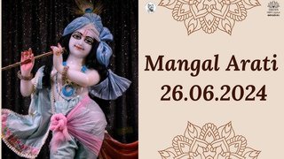 Mangal arati || ISKCON Temple Bengaluru || 26.06.2024