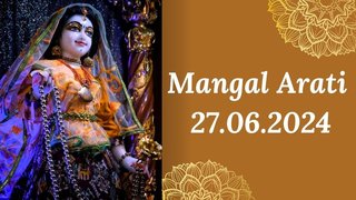 Mangal arati || ISKCON Temple Bengaluru || 27.06.2024