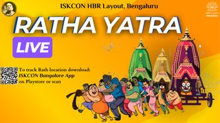 Jagannath Rath Yatra || 14.07.2024 || ISKCON HBR LAYOUT ||