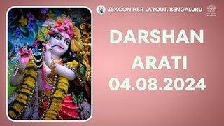 Darshan arati || ISKCON Temple Bengaluru ||