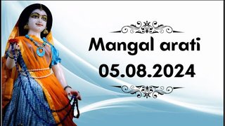 Mangal Arati || ISKCON Temple Bengaluru || 05.08.2024 ||