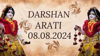 Darshan arati || ISKCON Temple Bengaluru || 08.08.2024