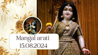 Mangal arati || ISKCON Temple Bengaluru || 15.08.2024