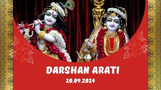 Darshan Arati || ISKCON Temple Bengaluru || 20.07.2024 ||