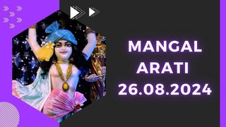 Mangal arati || ISKCON Temple Bengaluru || 26.08.2024