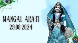 Mangal arati || ISKCON Temple Bengaluru || 29.08.2024